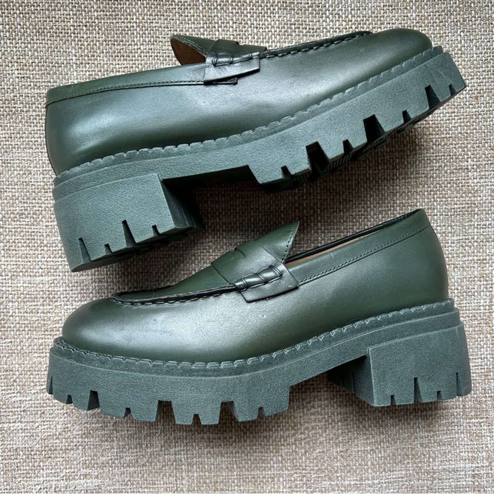 Brand New - Never Worn! Free People Lyra lug-sole loafers NWOT